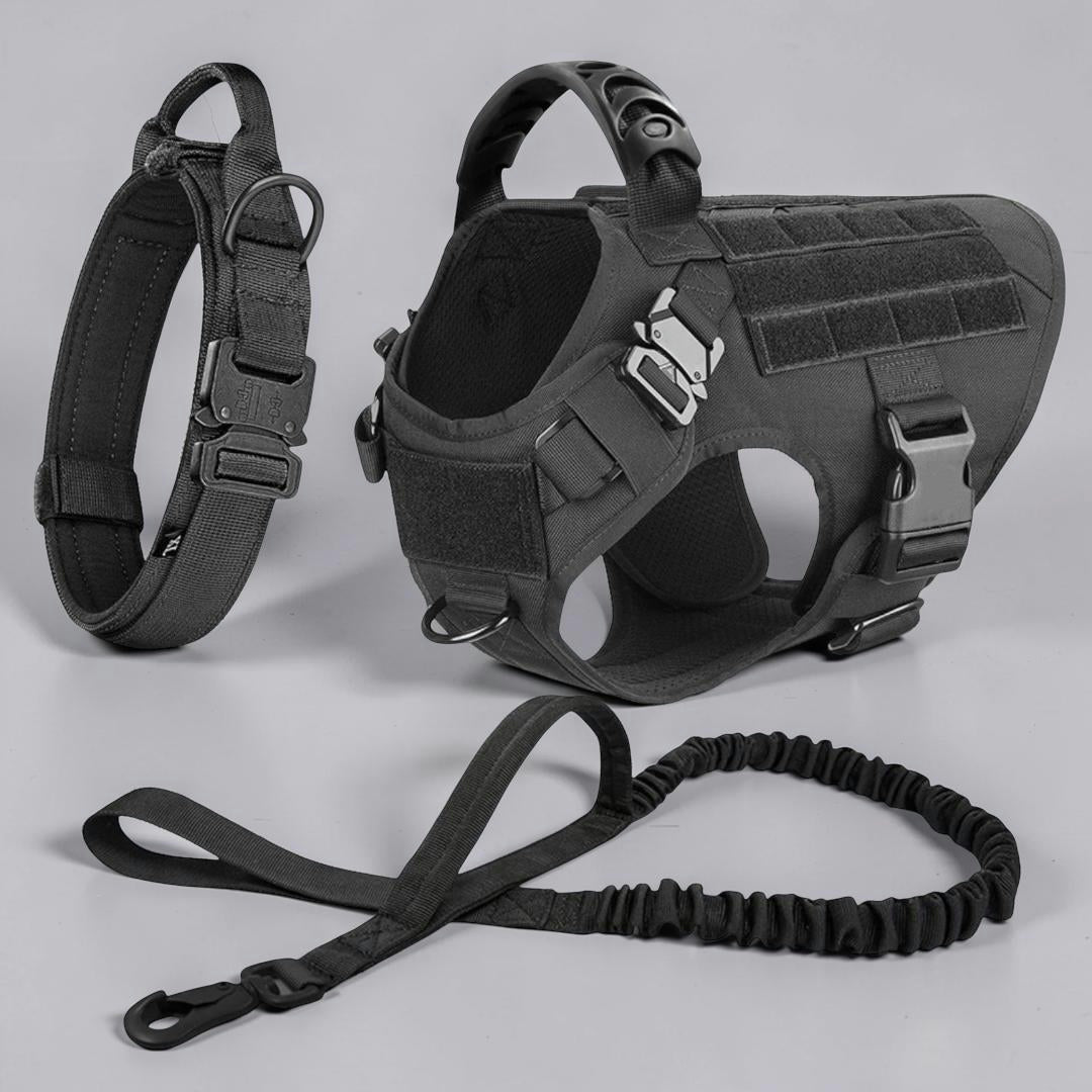 Dog Harness Adjustable Training Vest Handle Reflective