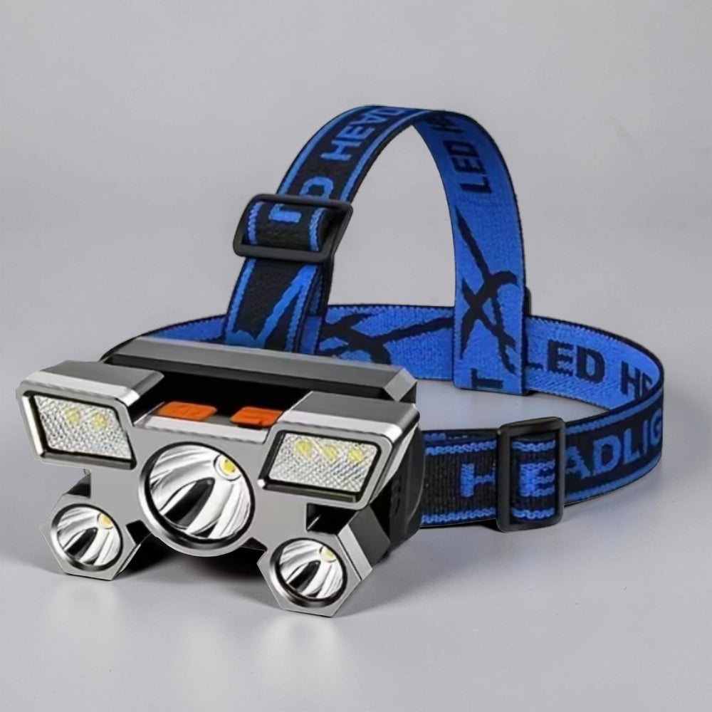 Wandel Hoofdlamp LED Oplaadbaar USB Zaklamp Verlichting Outdoor