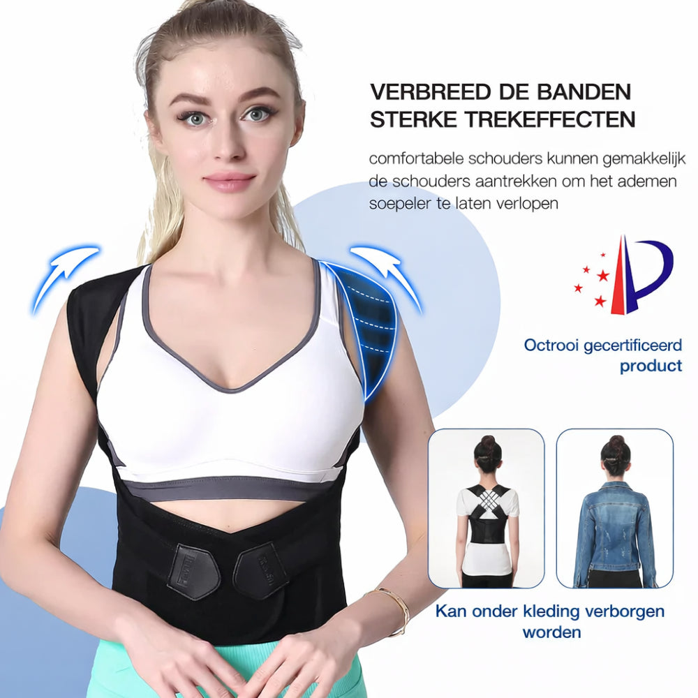Posture Corrector Back Brace Adjustable Support