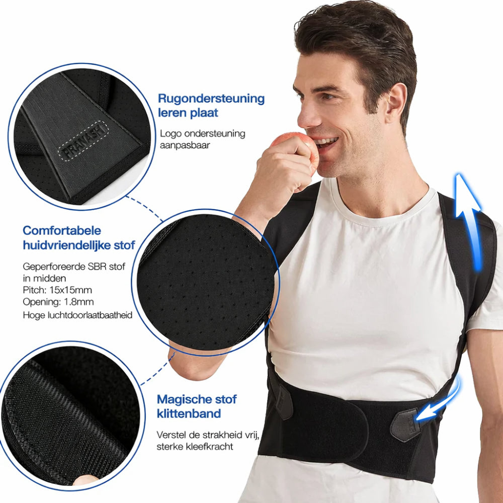 Posture Corrector Back Brace Adjustable Support
