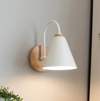 OakShine – Candeeiro de Parede em Madeira com Luz Quente