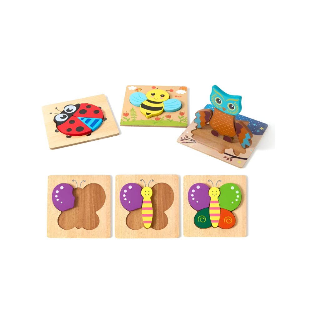 Puzzle Kids Montessori Animal Board Set