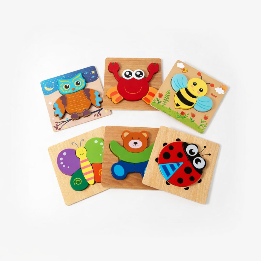 Puzzle Kids Montessori Animal Board Set
