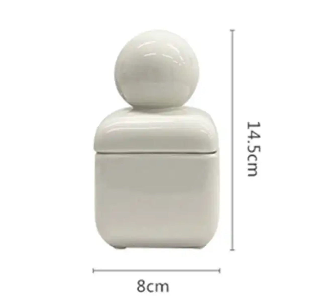 Set di barattoli da cucina in ceramica