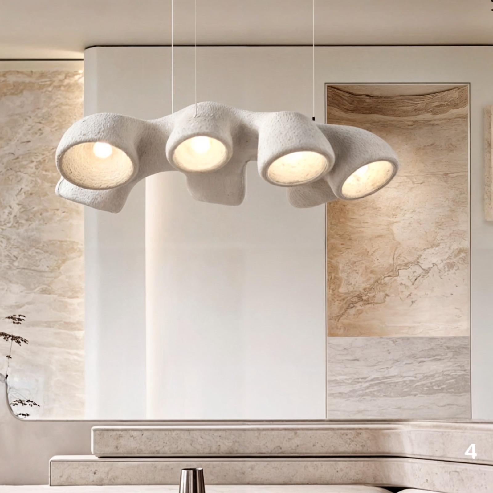 Arnela Ceiling Lamp: Luxurious Lighting for an Elegant Interior