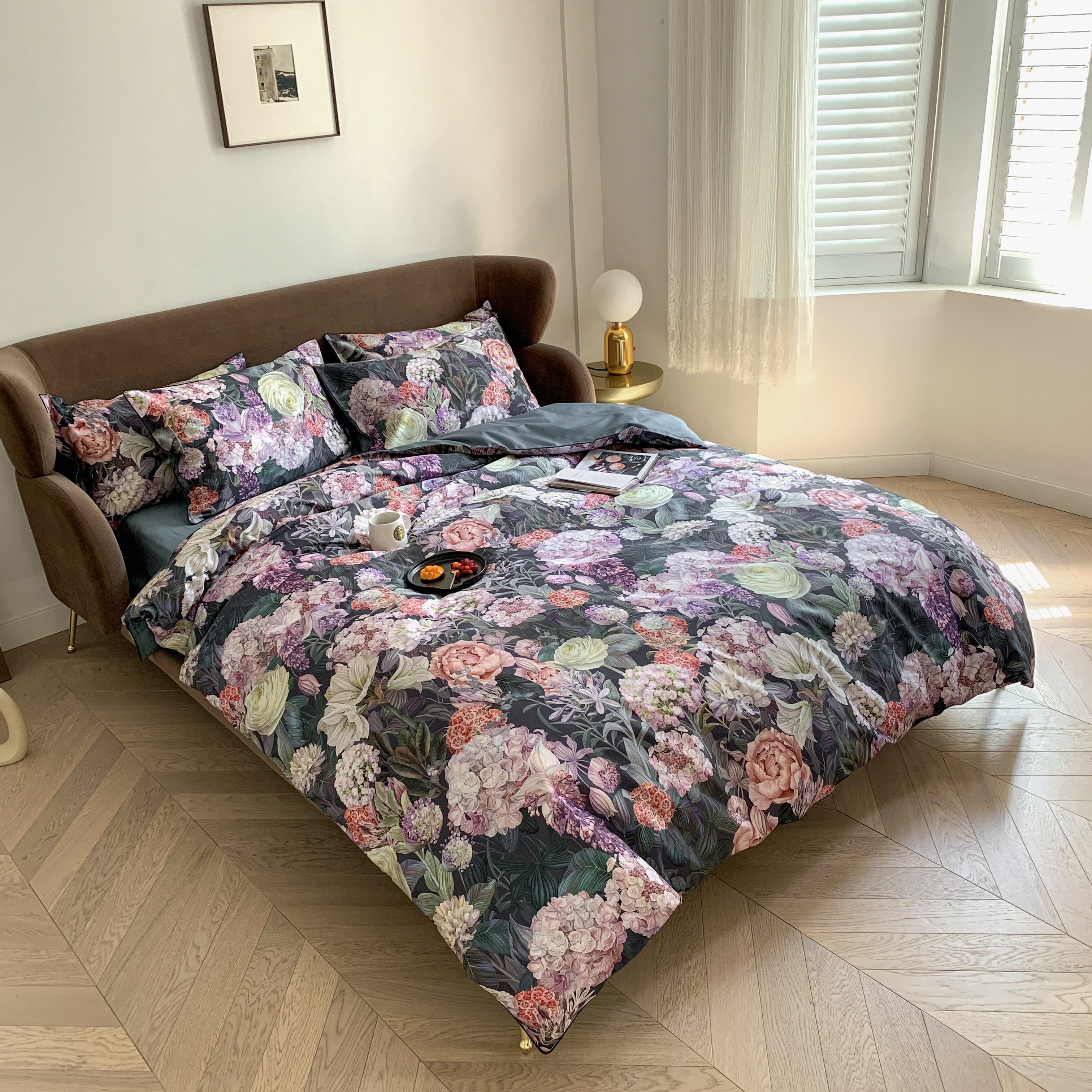 Set di Federe per Piumone Amorose - Cotone Egiziano