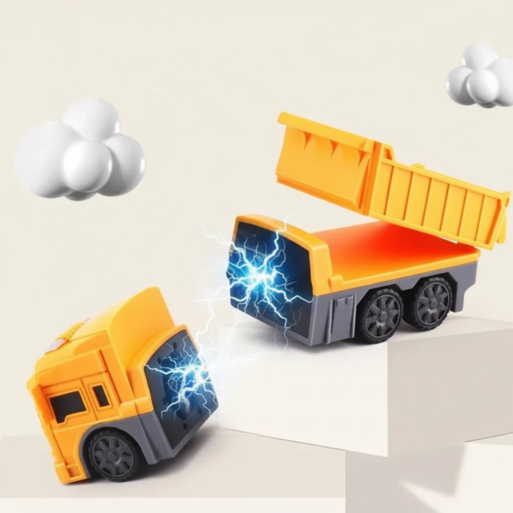 Magnetic Construction Toy 2in1 Transformable Vehicle Robot