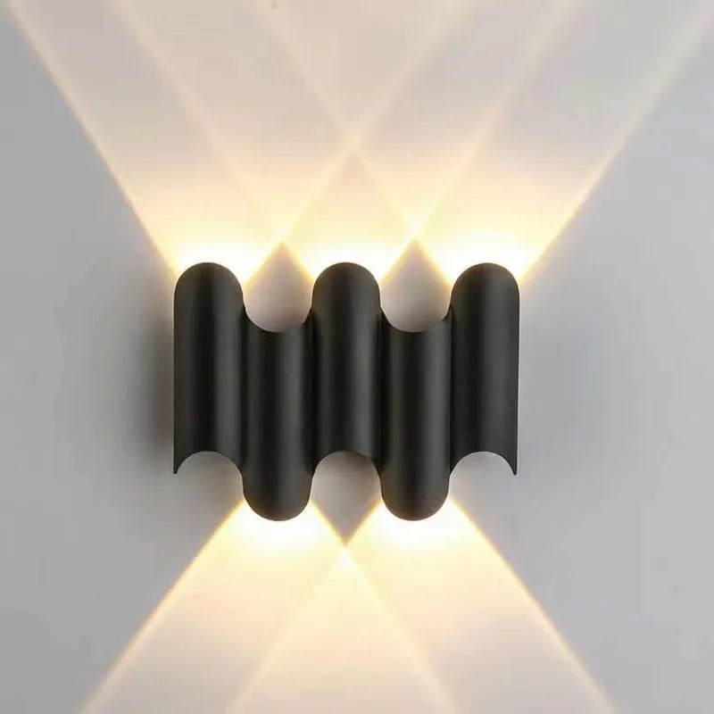 EcoLight - Lampada da parete moderna naturale