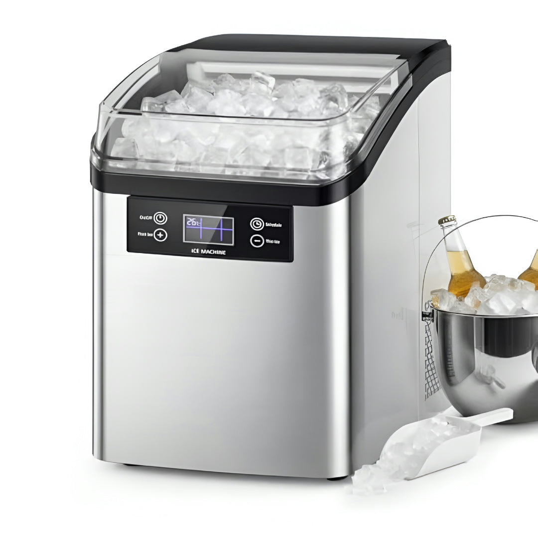 Electric Portable Ice Machine Fast Ice Cube Maker Kitchen