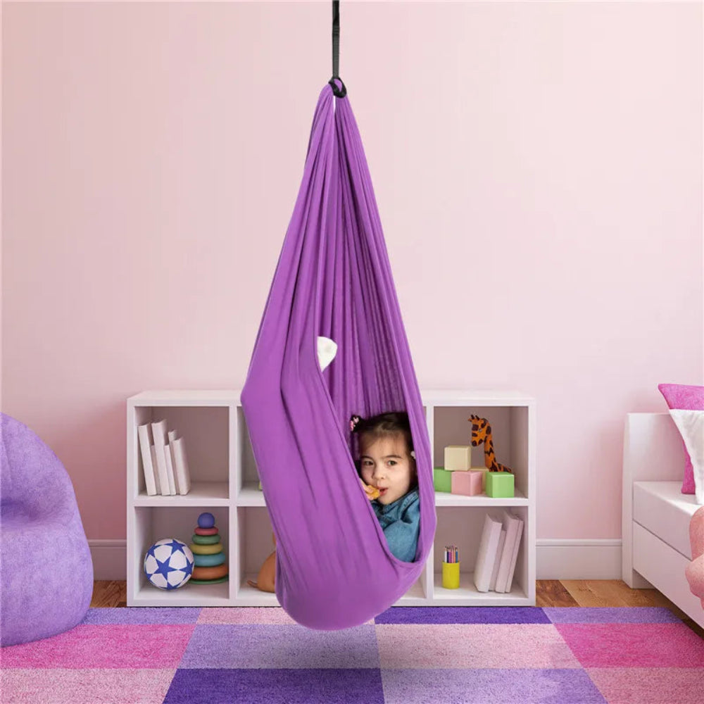Hanging Chair Children Sensory Therapy Hammock Cotton