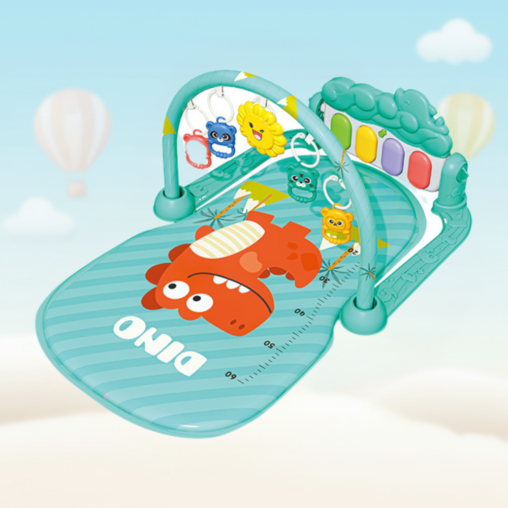 Alfombra de Juego Musical Interactiva para Bebés con Sonido y Actividades