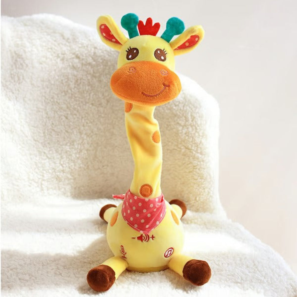 Interactive Singing Dancing Plushie Giraffe Toy for Kids 1
