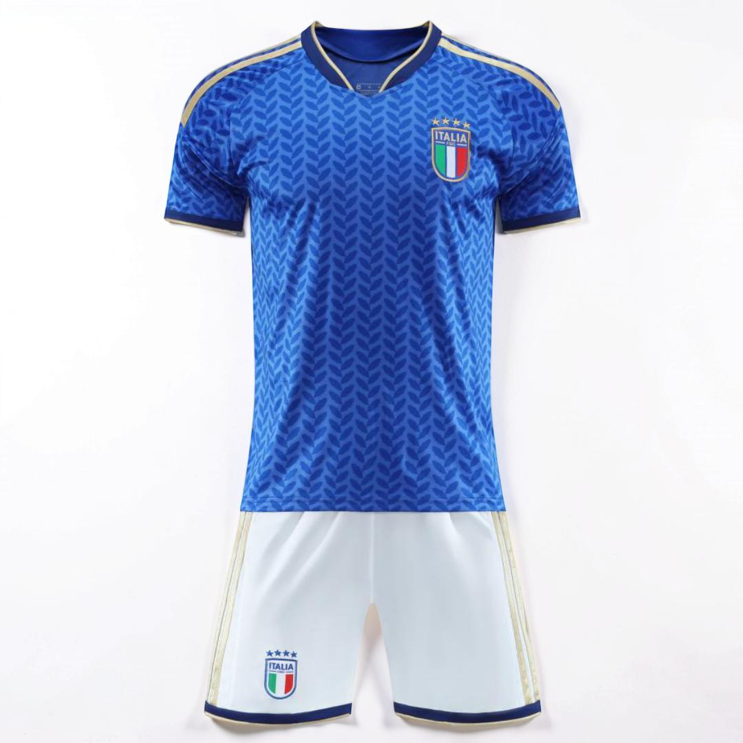Maglia Italia Mondiali 2026 Set Maglia Calcio Uomo Tuta Sportiva Maglia
