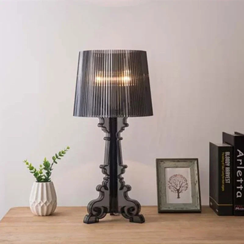 CrystalGlow - Lampada da tavolo di cristallo di lusso per un'illuminazione elegante