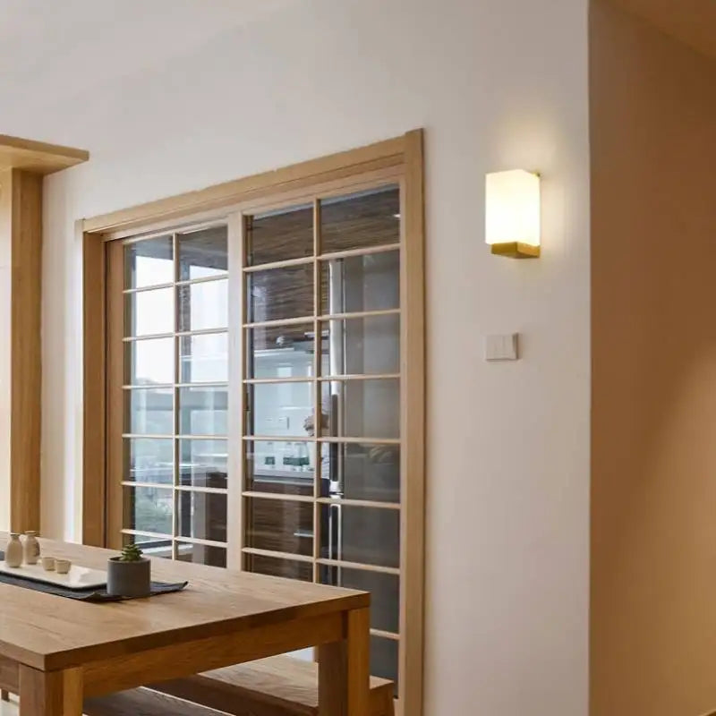 HinokiFlex - Lampada da parete in legno giapponese