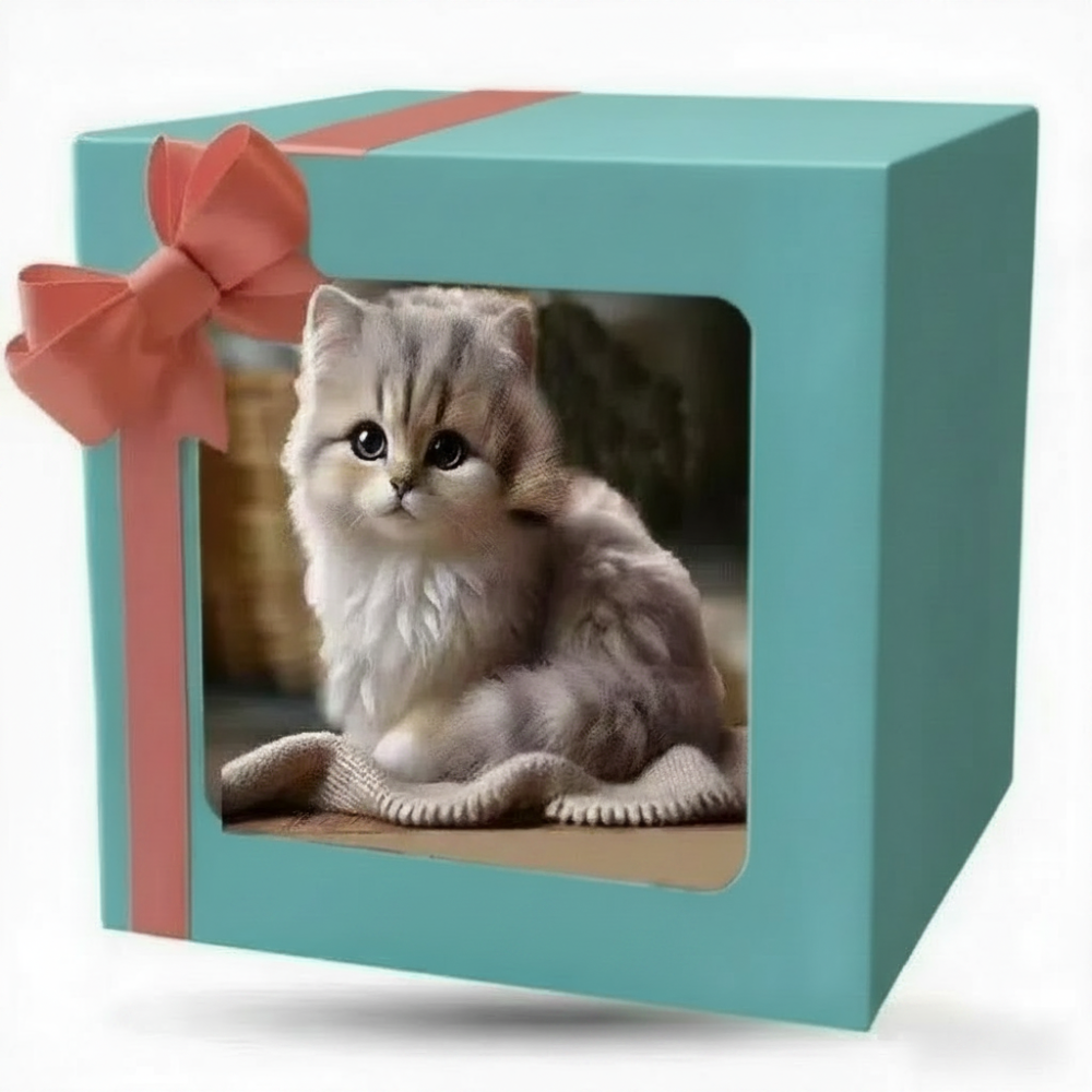 Kat Brinquedo Interativo Peluche Robô Gatinho Cinzento Realista