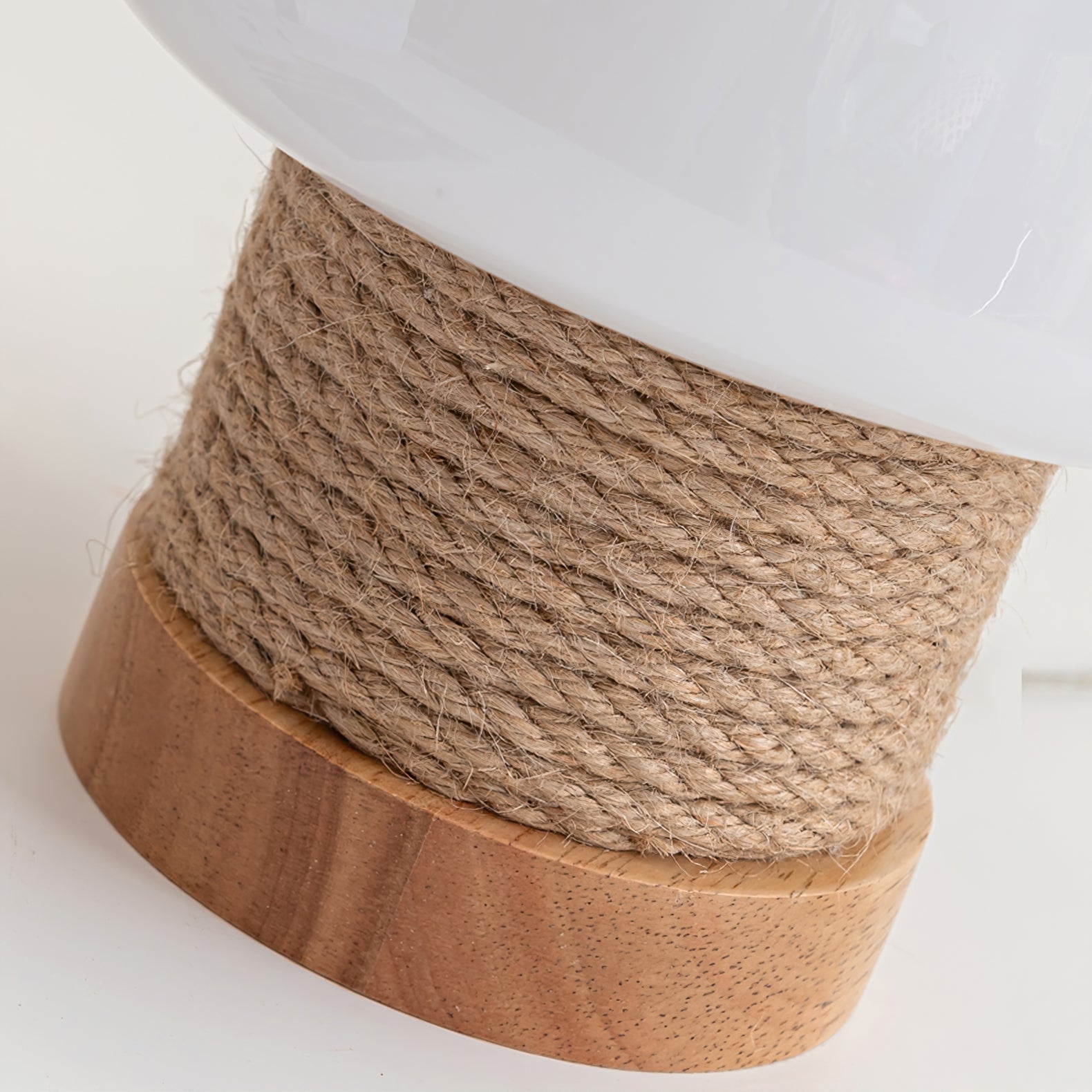 LumiWood - Modern Table Lamp with Wooden Base