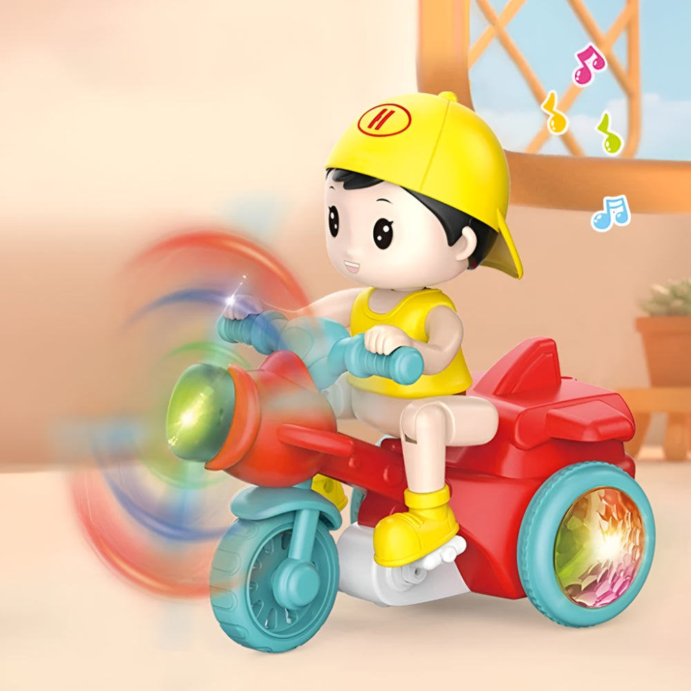 Giocattolo Bambini Scooter Luci Suoni Automatico Movimento