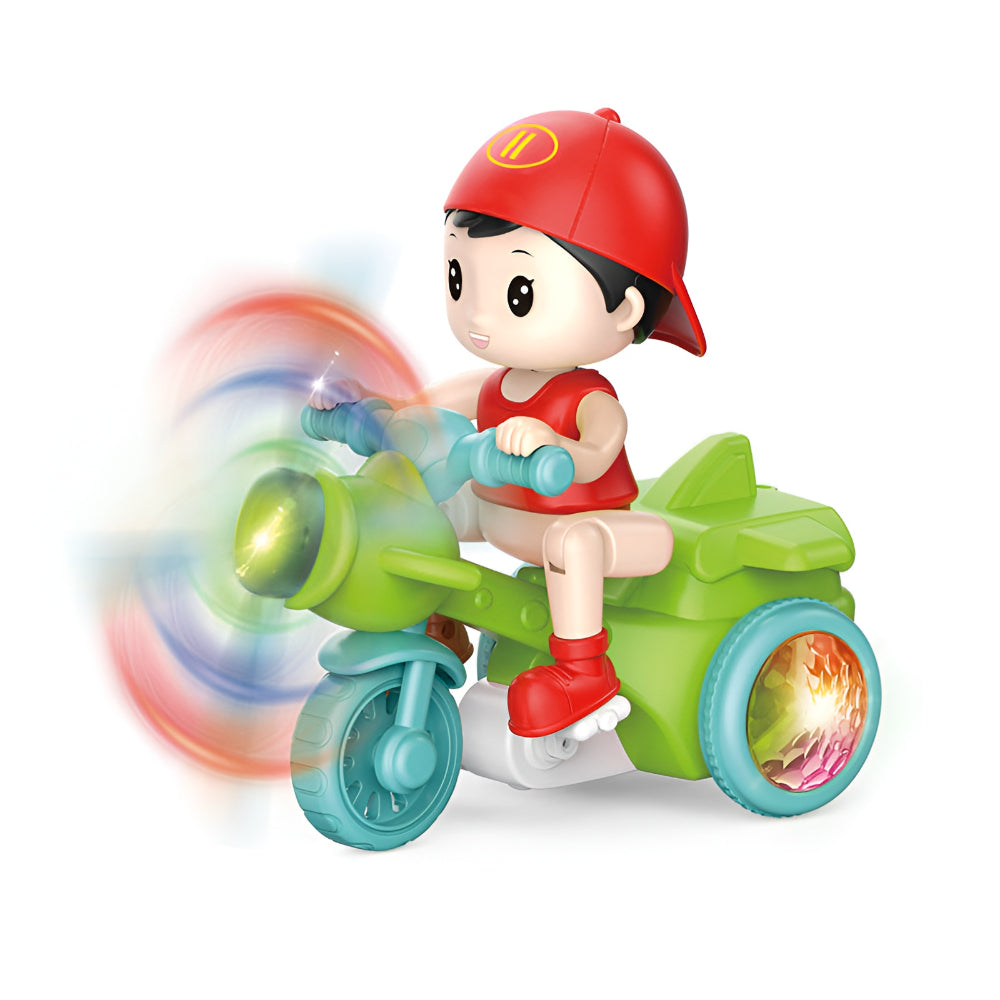 Giocattolo Bambini Scooter Luci Suoni Automatico Movimento