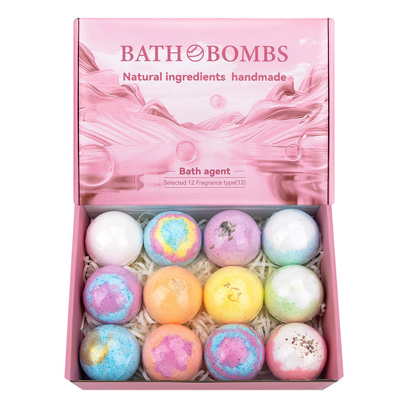 Bombe Bagno Bambini Set Colorate Profumate Sorpresa Gioco