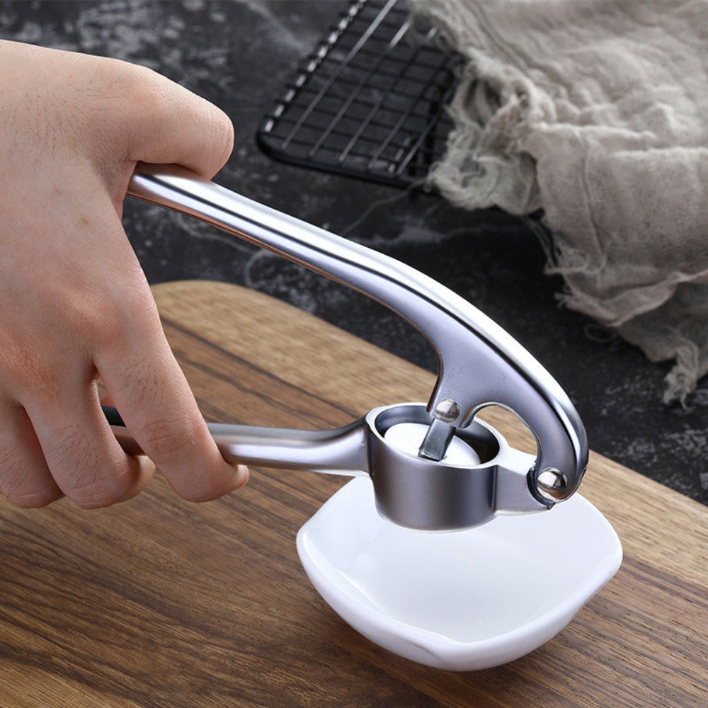 Garlic Press Ergonomic Handles Stainless Steel Kitchenware