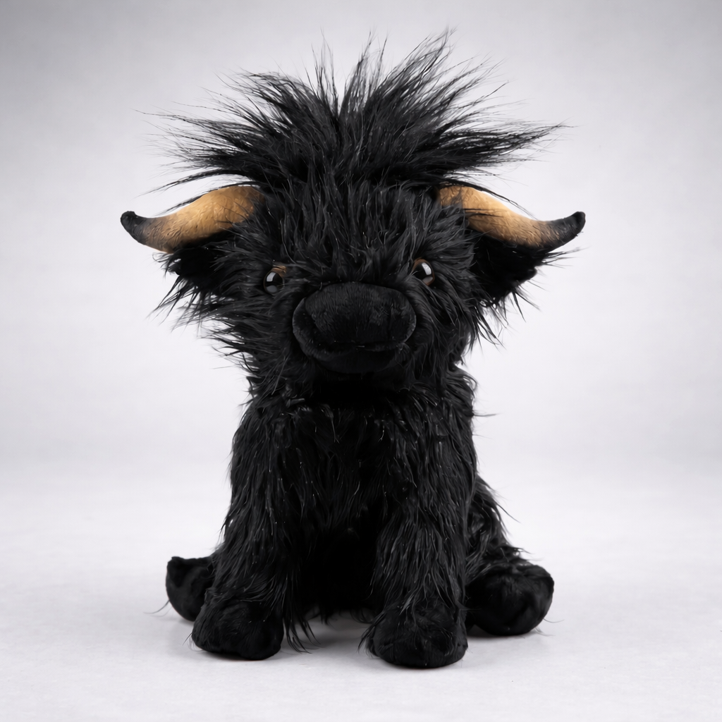Brinquedo de Peluche Vaca Knuffel Boneco Decoração Presente