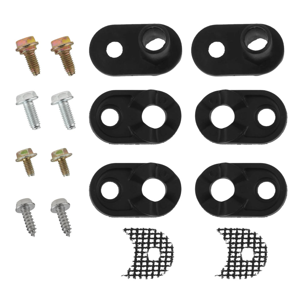 Refrigerator Door Repair Set Hinge Closure Replacement
