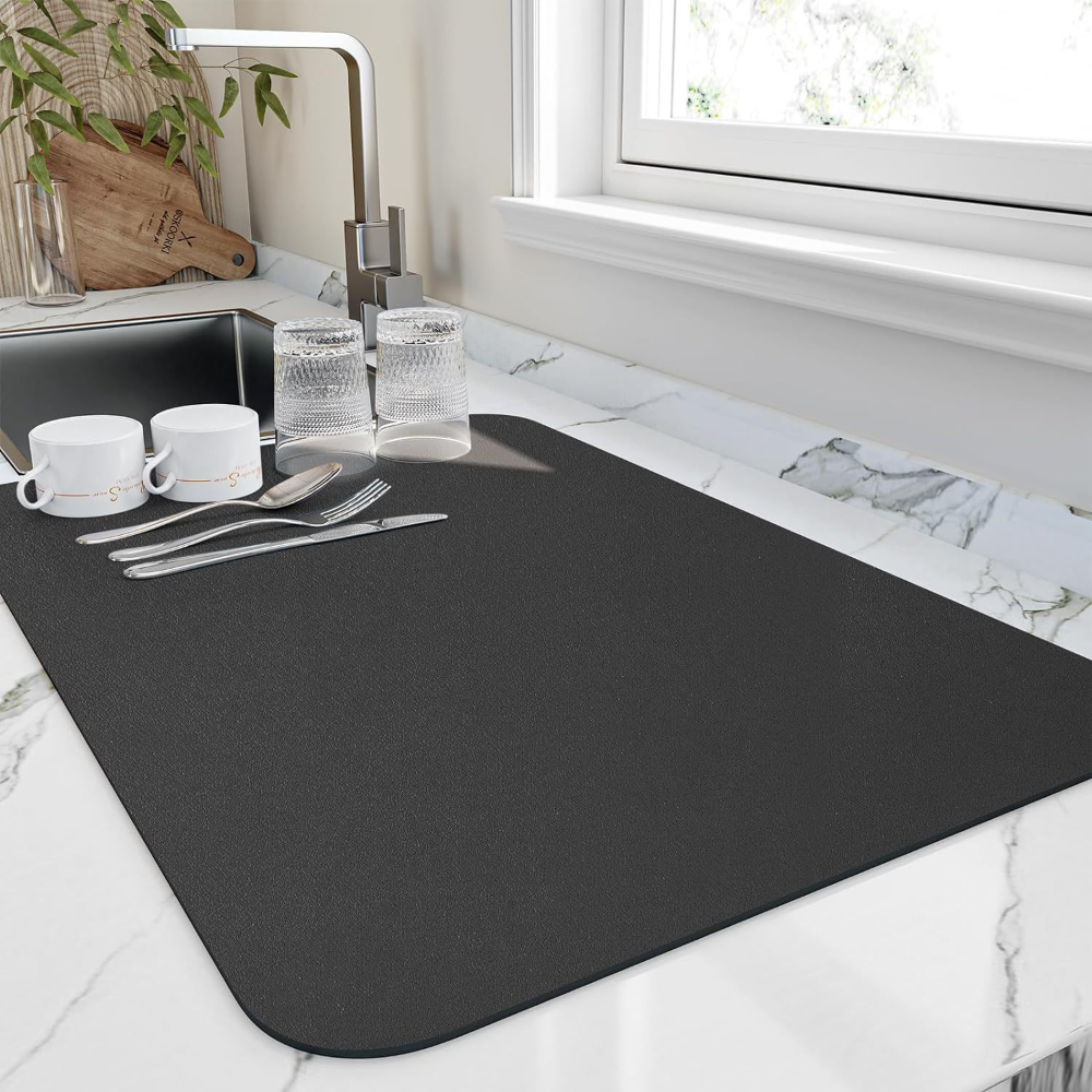 Coffee Mat Super Absorbent Diatomaceous Clean Coffee Bar