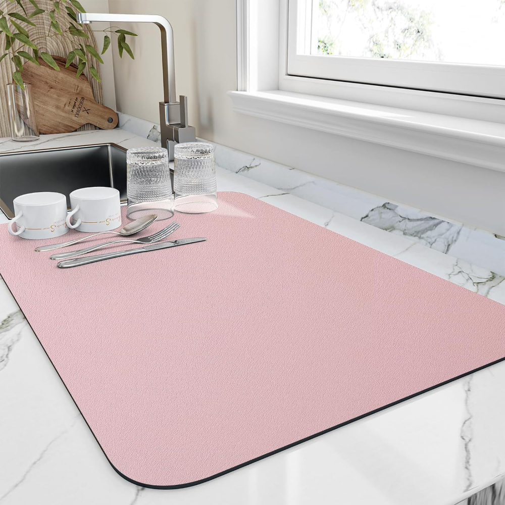 Coffee Mat Super Absorbent Diatomaceous Clean Coffee Bar