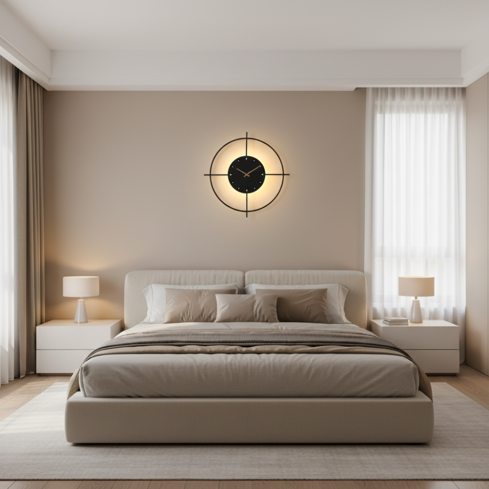 Creative LED Wall Clock - Stylish LED Wall Clock