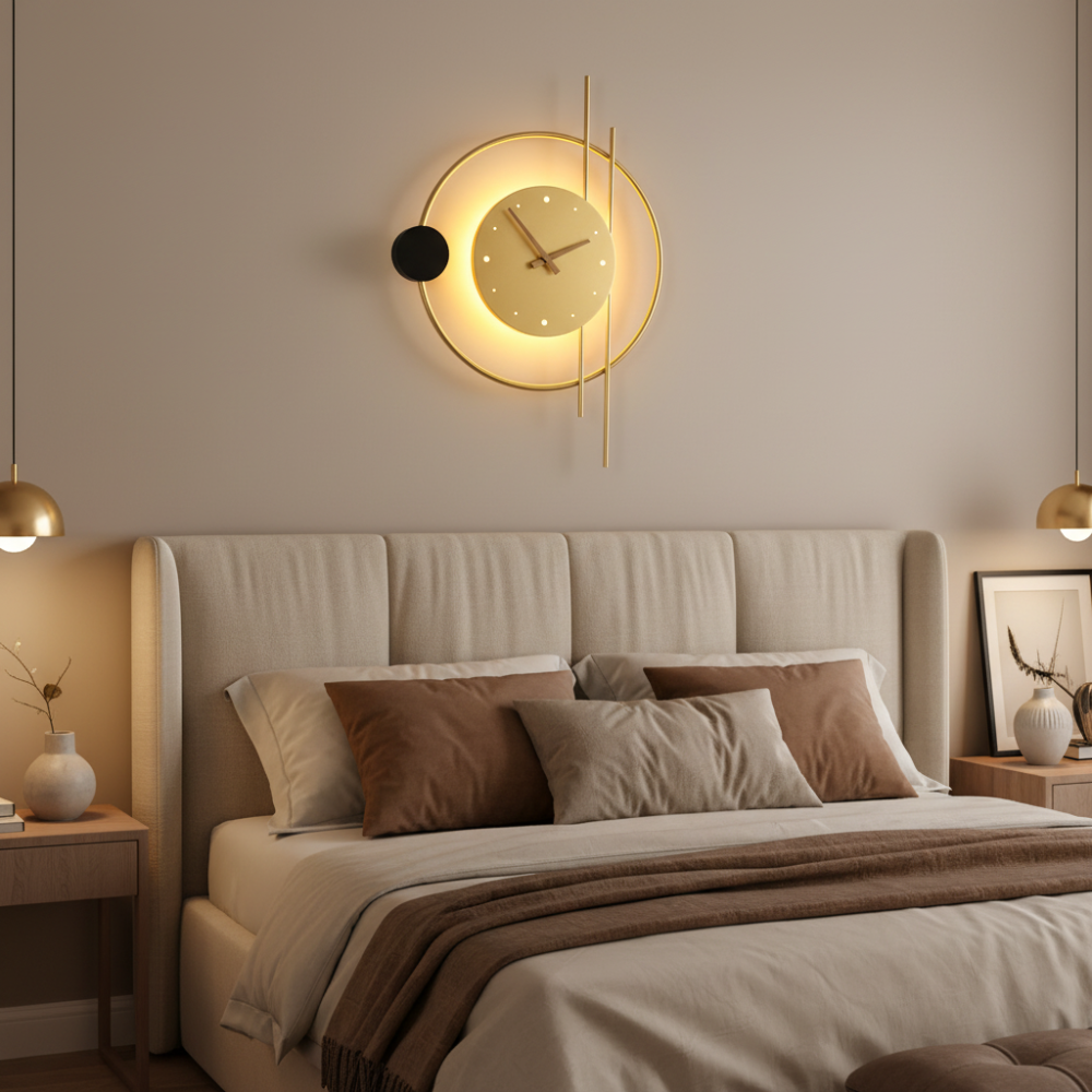 Creative LED Wall Clock - Stylish LED Wall Clock
