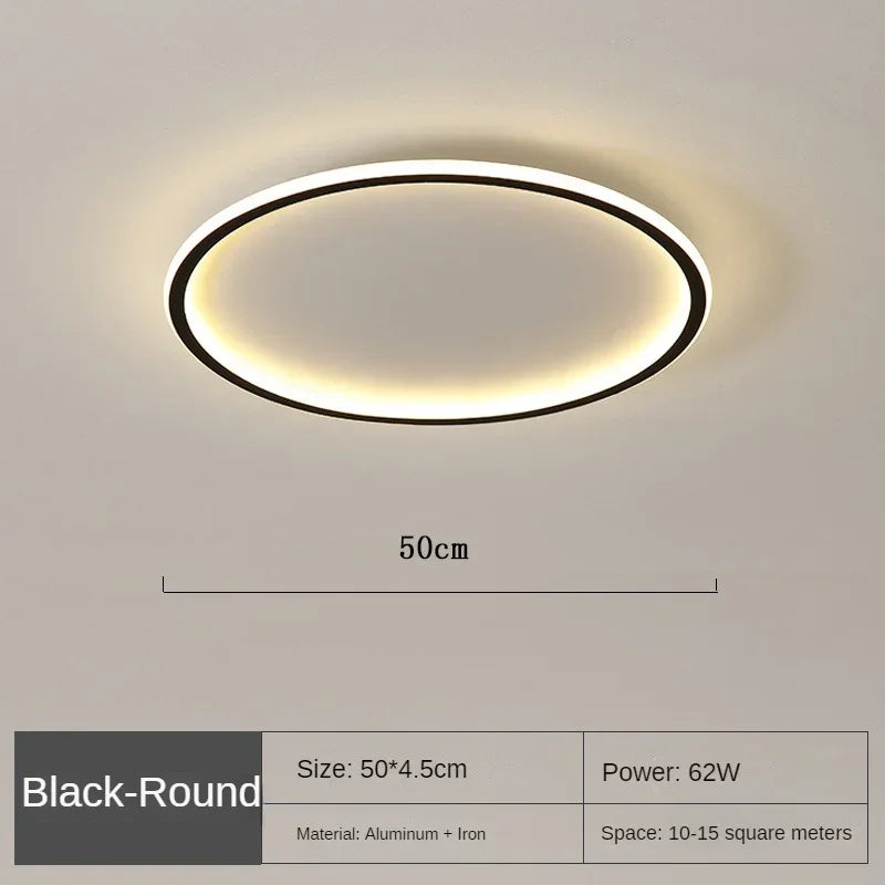 NoorderlichtBol - Scandinavische Ronde Plafondlamp