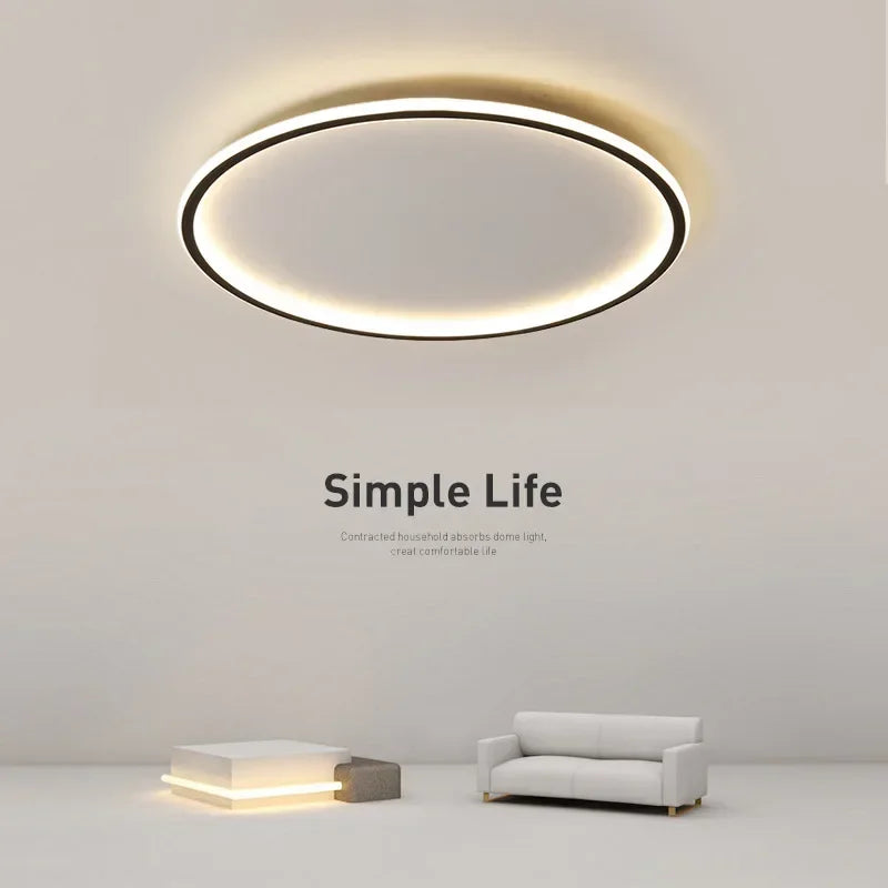NoorderlichtBol - Scandinavische Ronde Plafondlamp