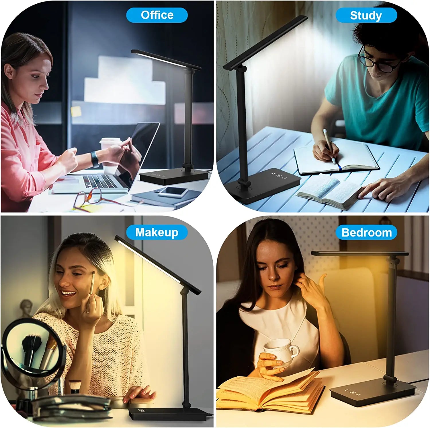 Lampada da scrivania LED LeesLicht per l'ufficio moderno