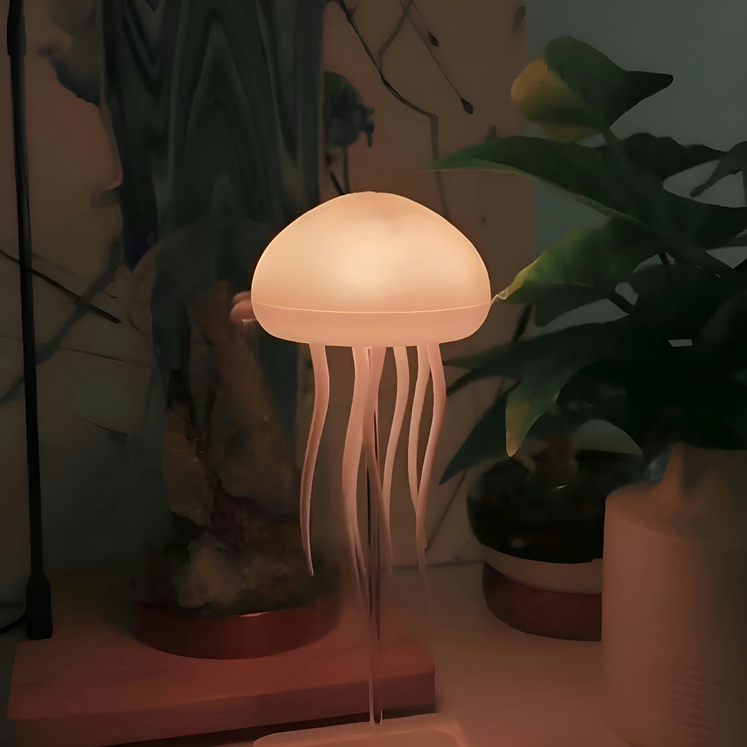 Lámpara LED Lámpara Medusa Lámpara Nocturna Iluminación RGB Lámpara Ambiental