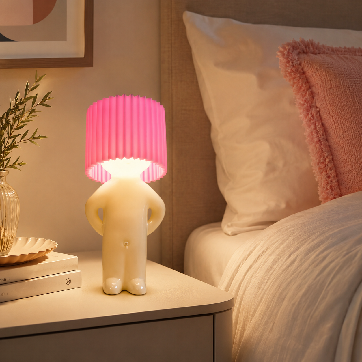 Modern LED Table Lamp for Bedroom Nightstand