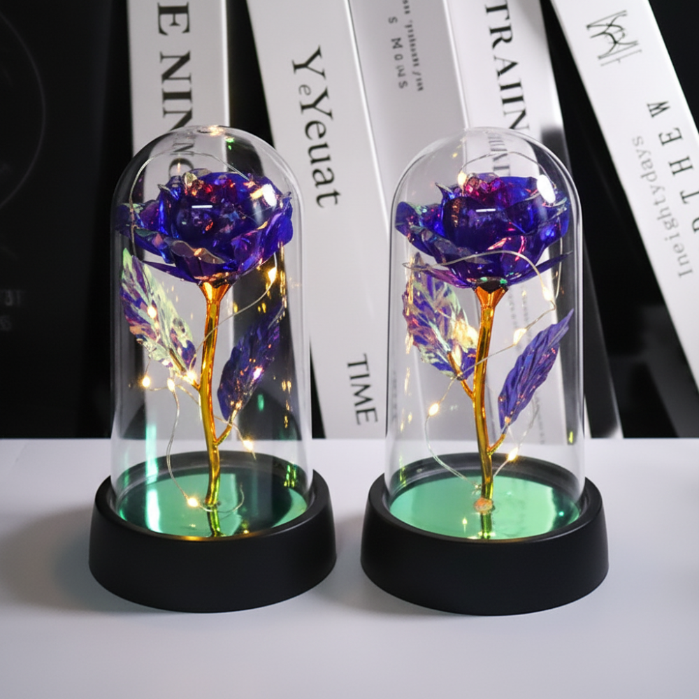 Table Lamp LED Rose Dome Night Light Gift