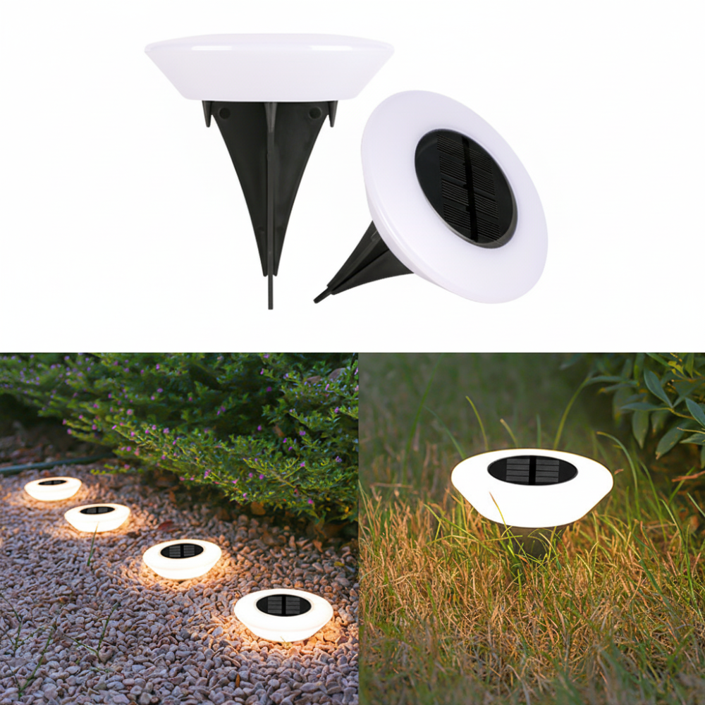 Iluminação de chão LED à prova de água para caminhos e jardins exteriores