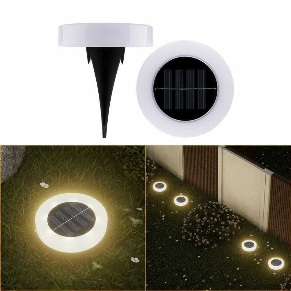 Iluminação de chão LED à prova de água para caminhos e jardins exteriores