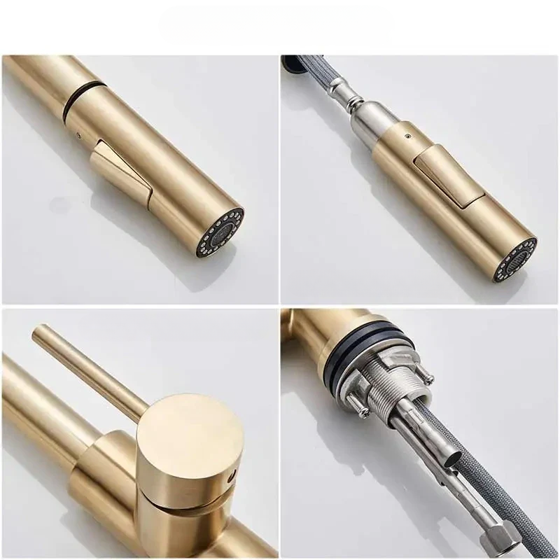 AquaTurn – 360° Rotating Kitchen Faucet with Flexible Handle