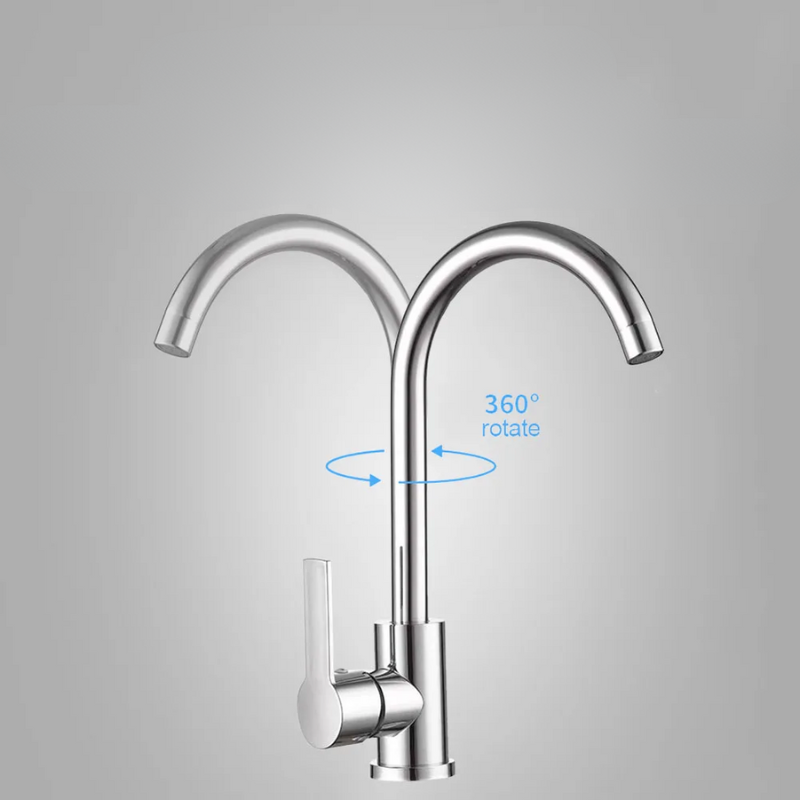 ChromeFlow – Chrome Mixing Faucet with Single Handle