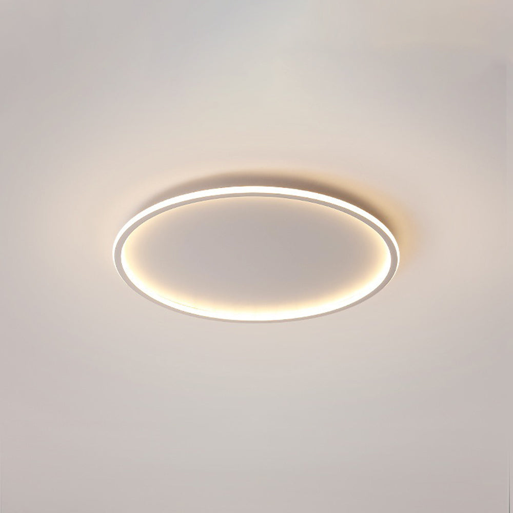 LunaNova - Lampada da soffitto LED rotonda moderna in metallo/acrilico