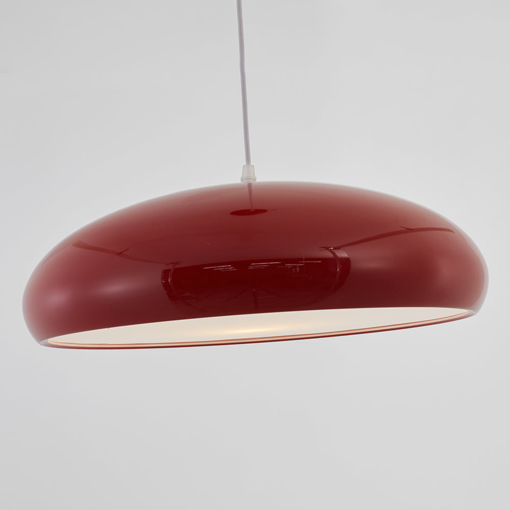 Lámparas colgantes LED Celestia Ronde - Metal blanco para dormitorio y sala de estar