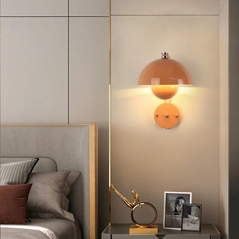 GlowMushroom - Lampada da parete con fungo