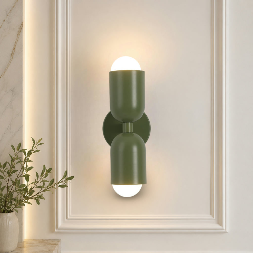 Lampada da parete LED moderna decorativa salvaspazio per interni