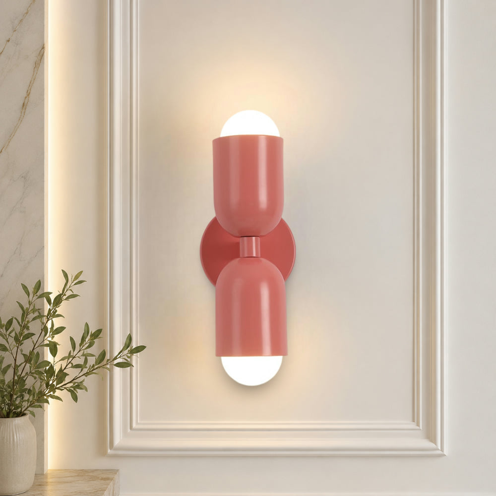 Lampada da parete LED moderna decorativa salvaspazio per interni