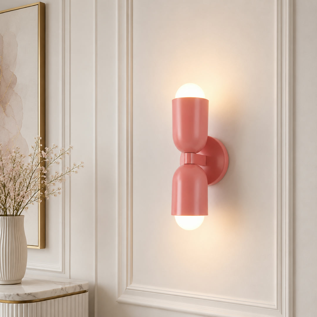 Lampada da parete LED moderna decorativa salvaspazio per interni