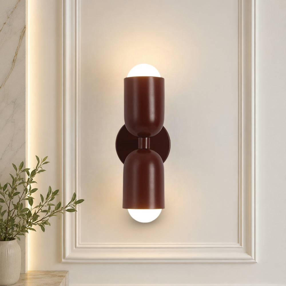 Lampada da parete LED moderna decorativa salvaspazio per interni