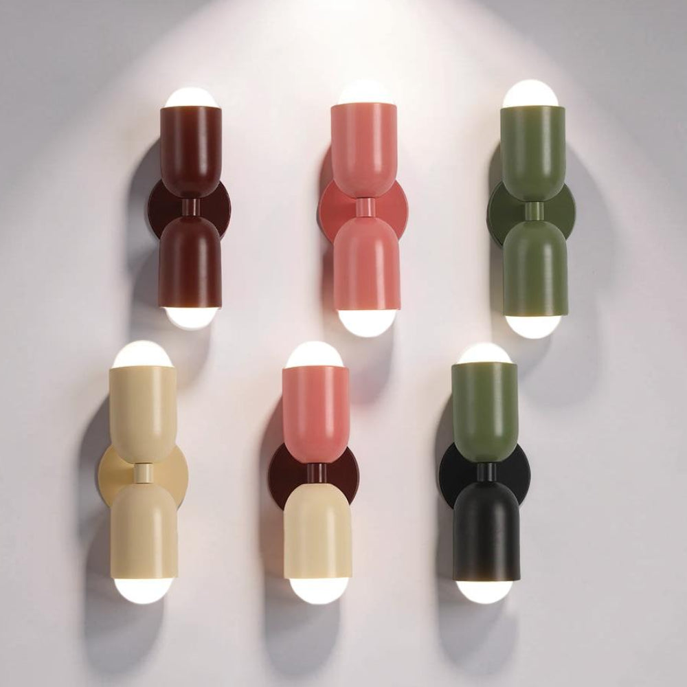 Lampada da parete LED moderna salvaspazio per camera e soggiorno