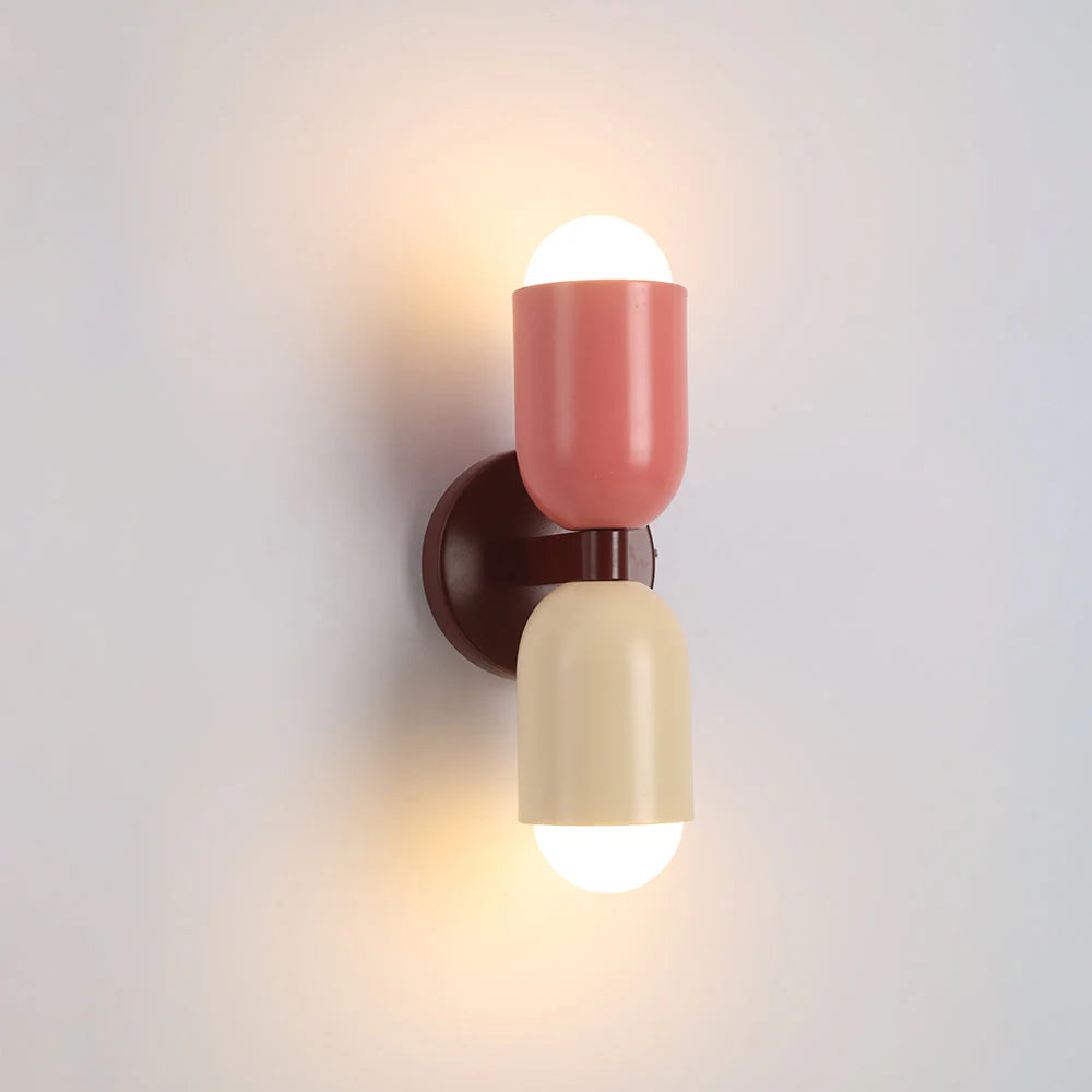 Modern LED Wall Lamp Space-Saving for Bedroom and Living Room